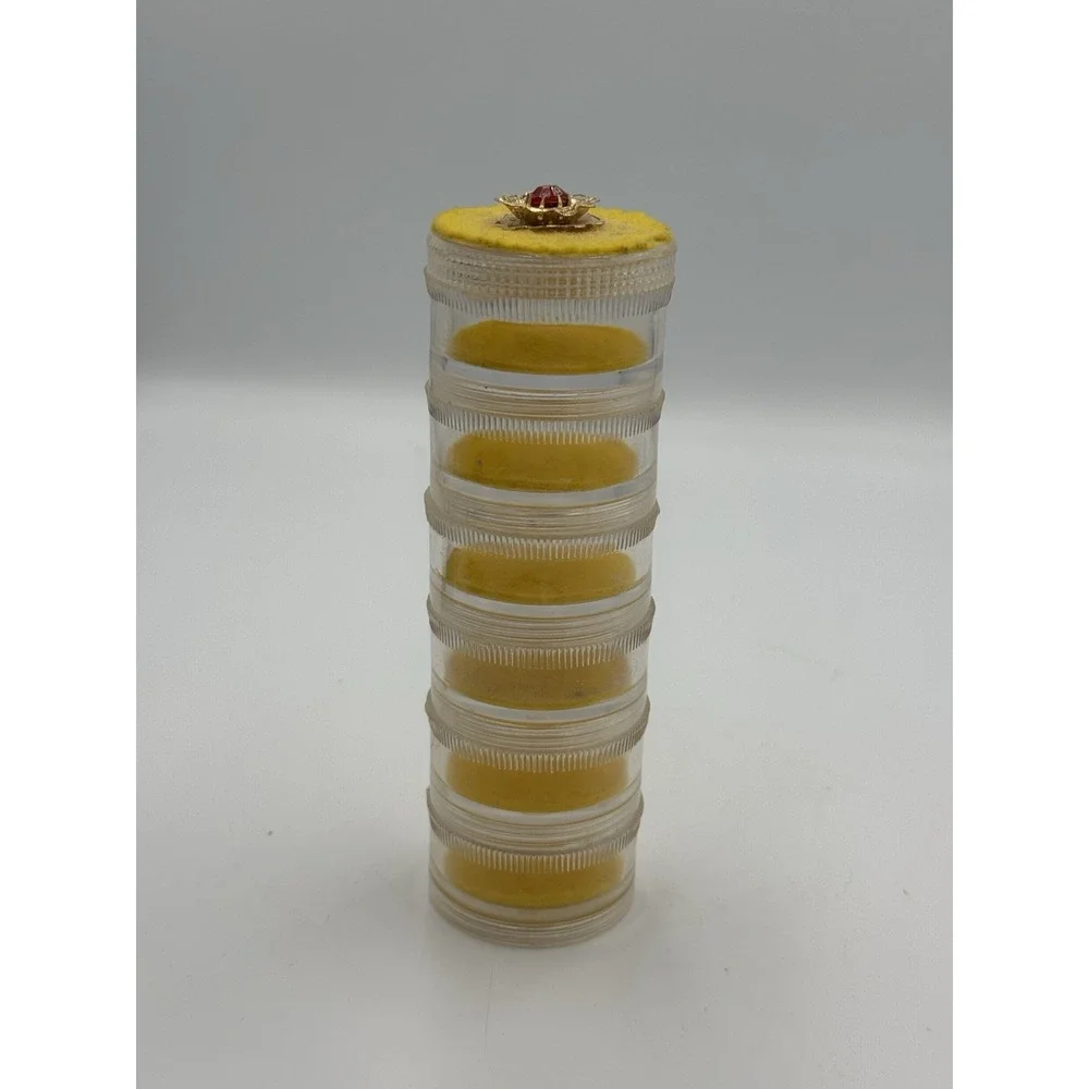 Vintage Handmade Jewelry Travel Container